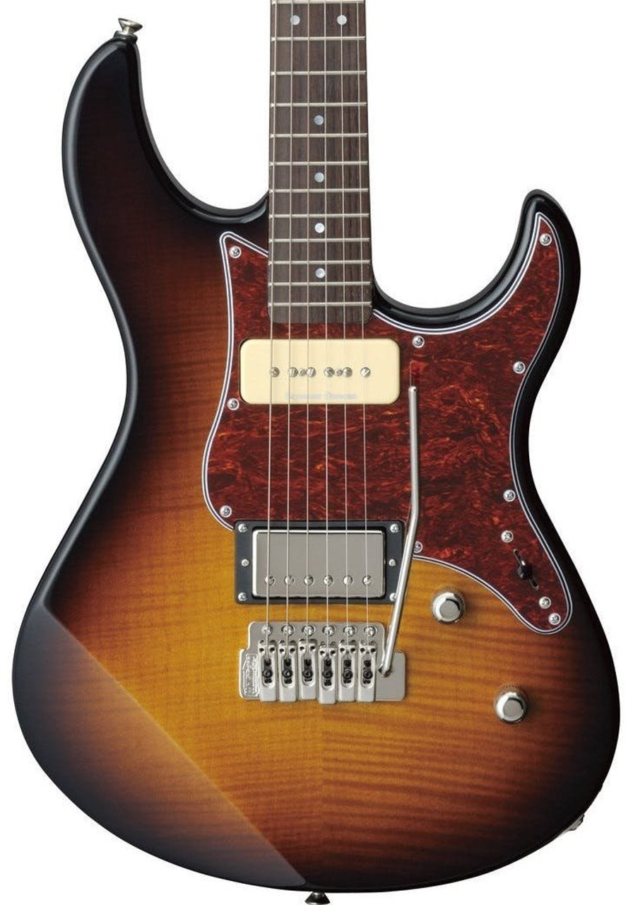 Yamaha Pacifica 611VFM Electric Guitar in Tobacco Brown Sunburst 